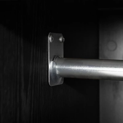 Hype Door Chest With 5 Drawers Black Oak/Faux Carrara Marble - South Shore 3 Hype Door Chest With 5 Drawers Black Oak/Faux Carrara Marble - South Shore - Image 3