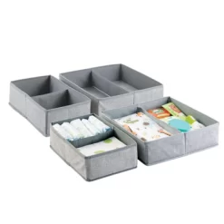 MDesign Fabric Dresser Drawer Storage Organizers, Set Of 4 -Cozy Living Deals Store GUEST 1a1d6293 76fa 4a98 926e 9efd69339e95