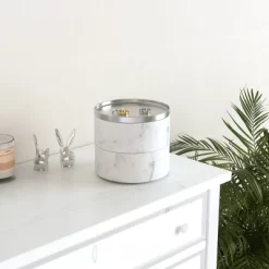 Tesora Jewelry Box White - Umbra 21 Tesora Jewelry Box White - Umbra -Cozy Living Deals Store GUEST 1a82988f 3fe0 4901 8085 ae8b2c356dd7