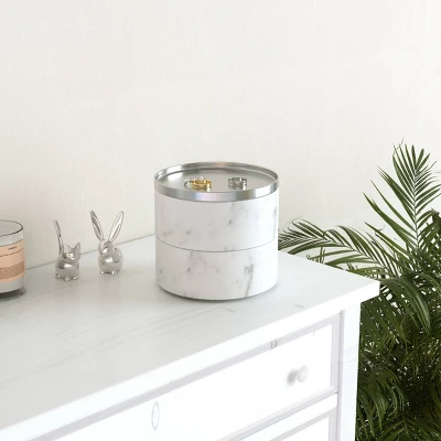 Tesora Jewelry Box White - Umbra 9 Tesora Jewelry Box White - Umbra - Image 9
