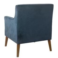 Davis Mid-Century Accent Chair Navy Velvet - HomePop 8 Davis Mid-Century Accent Chair Navy Velvet - HomePop -Cozy Living Deals Store GUEST 1ab22557 b543 4b4e 9057 36ceb45cf1e6