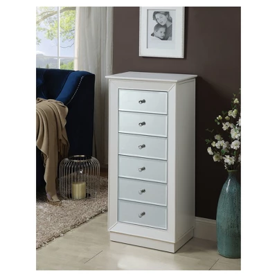 Jewelry Armoire White - Acme Furniture 1 Jewelry Armoire White - Acme Furniture