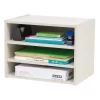 IRIS USA TACHI Modular Wood Stacking Storage Box With Shelf