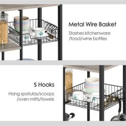 Yaheetech 4-Tier 55" Kitchen Baker's Rack With Power Outlet 13 Yaheetech 4-Tier 55" Kitchen Baker's Rack With Power Outlet -Cozy Living Deals Store GUEST 1ae88d52 0df8 44af 9ab5 9890b07d9adb