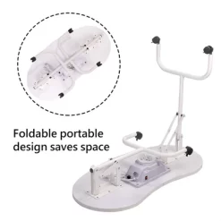 LEIBOU Professional Vented Foldable Manicure Nail Technician Table With Dust Collector Fan And Bag, And 4 Lockable Wheels, White -Cozy Living Deals Store GUEST 1b4795d3 3c4b 4ab7 9ad7 b36ed78a7e82