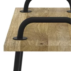 Sera Small Entryway Bench Natural - WyndenHall -Cozy Living Deals Store GUEST 1b6bf54c 59f5 40b8 bcd3 699191711bad