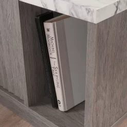 East Rock Contemporary Nightstand Ashen Oak - Sauder -Cozy Living Deals Store GUEST 1bf3aacd 3410 422a a7b1 f40622313d05