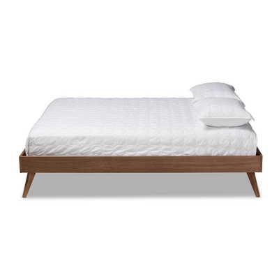 Lissette Wood Platform Bed Frame - Baxton Studio 6 Lissette Wood Platform Bed Frame - Baxton Studio - Image 6