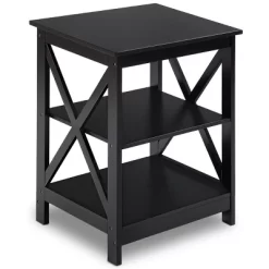 Costway 3-Tier Nightstand End Table Storage Display Shelf Living Room Furniture Black 16 Costway 3-Tier Nightstand End Table Storage Display Shelf Living Room Furniture Black -Cozy Living Deals Store GUEST 1dc6a31a b635 4442 a682 3aa0f5447e1f