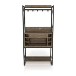 Orella Rustic Baker's Rack Reclaimed Oak - MiBasics -Cozy Living Deals Store GUEST 1e2868d1 6bc4 430d b629 09e5b1a60797