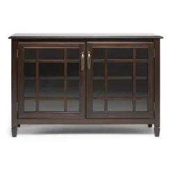46" Hampshire Solid Wood Low Storage Cabinet Dark Chestnut Brown - WyndenHall 10 46" Hampshire Solid Wood Low Storage Cabinet Dark Chestnut Brown - WyndenHall -Cozy Living Deals Store GUEST 1e7c015c f39f 4243 84d0 0ac2d13fcc58