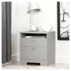 Reevo Nightstand With Drawers And Cord Catcher - South Shore