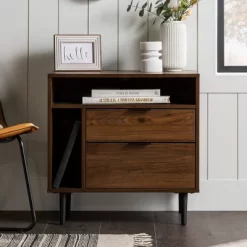 Rockwell Modern Storage Nightstand - Saracina Home -Cozy Living Deals Store GUEST 1f3fc2b2 ae5c 4ffa 8299 3f45a89116eb