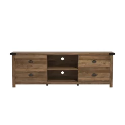 70" Prestwick Gaming Ready Wood TV Stand With 2 Doors And Shelves For TVs Up To 78" Knotty Oak Top - Hillsdale Furniture -Cozy Living Deals Store GUEST 1f4fe3c8 8551 49bf 81ea 8b1fc37a6fcf