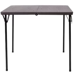 Flash Furniture 2.83-Foot Square Bi-Fold Plastic Folding Table With Carrying Handle 20 Flash Furniture 2.83-Foot Square Bi-Fold Plastic Folding Table With Carrying Handle -Cozy Living Deals Store GUEST 1f64b851 e180 4743 ab13 04e04dd12a54