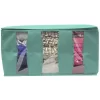 Sorbus 2pk 3 Sectional 24"x14"x11" Foldable Fabric Storage Organizer Bag Teal