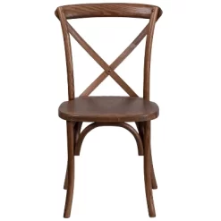Merrick Lane Davisburg Stackable Wooden Cross Back Bistro Dining Chair -Cozy Living Deals Store GUEST 213859fe dc61 43a7 b28f 4867fd144461