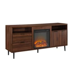 Ronan Modern Storage With Electric Fireplace TV Stand For TVs Up To 65" - Saracina Home -Cozy Living Deals Store GUEST 229092b1 976f 4913 8304 23d0e5f7b5c4