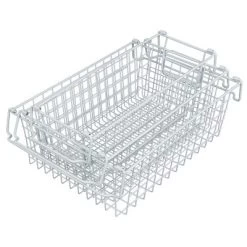 Set Of 3 Storage Bins - Basket Set For Toy, Kitchen, Closet, And Bathroom Storage - Small, Medium, And Large Shelf Organizers By Home-Complete (White) -Cozy Living Deals Store GUEST 22ae868a 19d9 490d a8e3 1bdd9e8f2e14