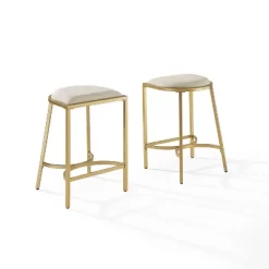 Set Of 2 Ellery Counter Height Barstools - Crosley -Cozy Living Deals Store GUEST 22cf2fd0 8919 4984 a245 0e5a95e1b751