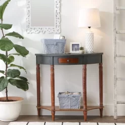 Design Imports Set Of 2 M Antique White Chicken Wire French Gingham Check Liner Baskets Blue/White -Cozy Living Deals Store GUEST 2445b5f3 c342 478f aaa0 3c19cfcdfc67