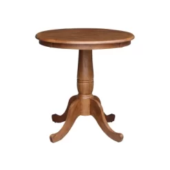 30" Round Top Pedestal Dining Table - International Concepts -Cozy Living Deals Store GUEST 244d9a7e 4c82 43d5 bd44 7f3815a9edf3