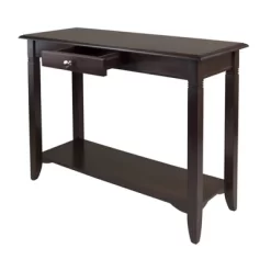 Nolan Console Table With Drawer Cappuccino - Winsome