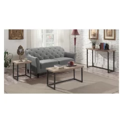 Laredo Parquet Console Table Natural/Black - Breighton Home 7 Laredo Parquet Console Table Natural/Black - Breighton Home -Cozy Living Deals Store GUEST 249ecba0 5ae9 4afa a215 8a34f7433a2e