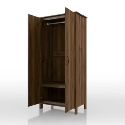 Andreasson Wardrobe Closet Distressed Walnut - HOMES: Inside + Out -Cozy Living Deals Store GUEST 249fd8bc 92c1 49b0 ba34 83eb31adba14