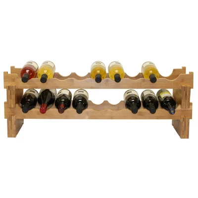 Oceanstar 18-Bottle Stackable Wine Rack 5 Oceanstar 18-Bottle Stackable Wine Rack - Image 5