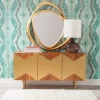 Verdeen Console Brown/Gold - Powell Company
