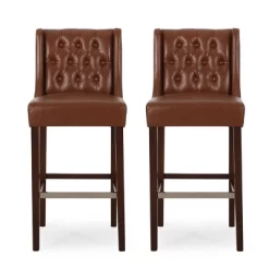 Set Of 2 Bayliss Contemporary Wingback Barstools - Christopher Knight Home 12 Set Of 2 Bayliss Contemporary Wingback Barstools - Christopher Knight Home -Cozy Living Deals Store GUEST 26afe809 828e 4a0a a3f1 29bf2791a7eb