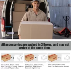 Costway Modern Modular 3-Seat Sofa Couch W/ Side Storage Pocket & Metal Leg GreenGrey -Cozy Living Deals Store GUEST 26b6fb1b 2335 4e41 80c5 442de0a1554f