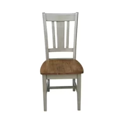 Set Of 2 San Remo Splatback Chairs - International Concepts