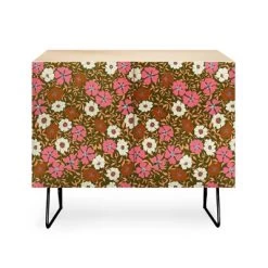 Schatzi Brown Jirra Floral Olive Credenza - Deny Designs 6 Schatzi Brown Jirra Floral Olive Credenza - Deny Designs -Cozy Living Deals Store GUEST 27e4a44f 65d4 4204 b05b c1669165d94b