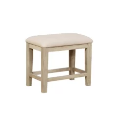 Sophie Vanity And Stool White Wash - Powell Company -Cozy Living Deals Store GUEST 2868c69e 101c 49a1 bb7b 9c28cb518105