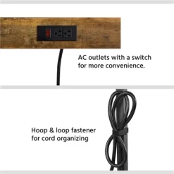 Yaheetech 67.5" H Baker’s Rack With Power Outlet For Kitchen Storage, Rustic Brown -Cozy Living Deals Store GUEST 289f1de0 8408 477d bbd0 d71af9e79f65