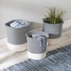 Honey-Can-Do Cotton Rope Baskets -Cozy Living Deals Store GUEST 28af3992 f389 40ef 836a f5728f941aea