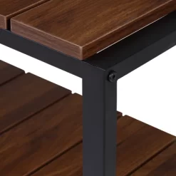 Honey-Can-Do 2 Tier Shoe Storage Bench Walnut -Cozy Living Deals Store GUEST 29066968 a089 4d8a 9f2b 4b450dc4d694