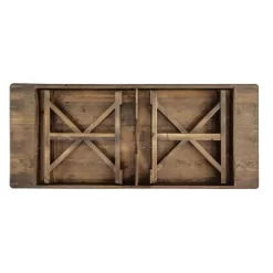 Merrick Lane 8' X 40" Rectangular Antique Rustic Solid Pine Foldable Dining Table With Crisscross Legs 22 Merrick Lane 8' X 40" Rectangular Antique Rustic Solid Pine Foldable Dining Table With Crisscross Legs -Cozy Living Deals Store GUEST 2942dc4c 50d0 4207 b7d2 48833a16b2ad