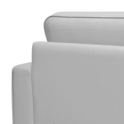 81" Wesley Genuine Leather Power Footrest Tuxedo Arm Sofa - Armen Living -Cozy Living Deals Store GUEST 2a6b5784 7ce1 40ff a2c8 746383a3020a