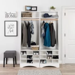 Narrow Wardrobe With Shoe Storage White - Prepac 9 Narrow Wardrobe With Shoe Storage White - Prepac -Cozy Living Deals Store GUEST 2a78f366 08b4 4542 88cb adb34348d20b