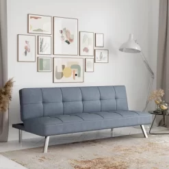 Colette Convertible Futon Sofa Bed Light Gray - Serta 18 Colette Convertible Futon Sofa Bed Light Gray - Serta -Cozy Living Deals Store GUEST 2a9ee75c 8517 4376 827a a23143d9aa3b