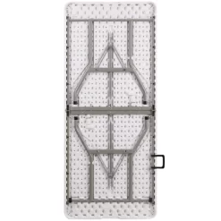 Emma And Oliver 6-Foot Bi-Fold Plastic Banquet And Event Folding Table With Handle -Cozy Living Deals Store GUEST 2ade32f0 b775 4e8b a71d a91232144cac