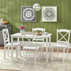 Set Of 2 Tiffany Cross Back Chairs - Buylateral -Cozy Living Deals Store GUEST 2b147f94 6ad4 4961 9261 493aa5980aab