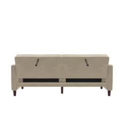 Isabella Tufted Transitional Futon - Room & Joy -Cozy Living Deals Store GUEST 2b3d869f 0bcd 4f61 b186 df741741ba99