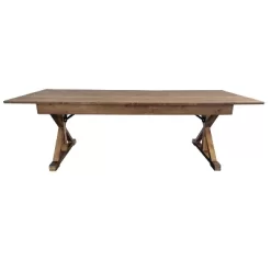 Merrick Lane 8' X 40" Rectangular Antique Rustic Solid Pine Foldable Dining Table With Crisscross Legs 16 Merrick Lane 8' X 40" Rectangular Antique Rustic Solid Pine Foldable Dining Table With Crisscross Legs -Cozy Living Deals Store GUEST 2ba0f90d a0f5 4dc6 bf14 eaed19288e5e