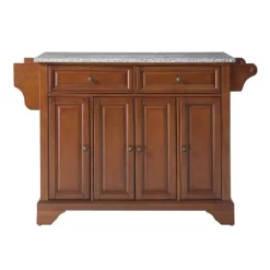 Lafayette Gray Granite Top Full Size Kitchen Island/Cart - Crosley -Cozy Living Deals Store GUEST 2bd05cb7 cc35 4a36 86a0 8987efc2c52a