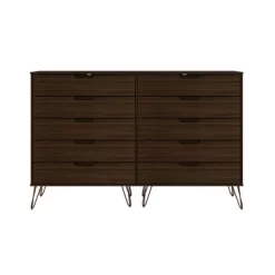 Rockefeller 10 Drawer Double Tall Dresser - Manhattan Comfort -Cozy Living Deals Store GUEST 2c1686b3 0d6e 46b9 a66b 32be2922eaef