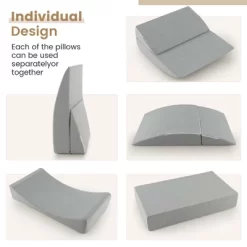 Costway 4-in-1 Convertible Folding Sofa Bed Floor Futon Sleeper Couch Chair Single Grey 15 Costway 4-in-1 Convertible Folding Sofa Bed Floor Futon Sleeper Couch Chair Single Grey -Cozy Living Deals Store GUEST 2ca24922 cee0 44a9 92c2 e1fc78267442